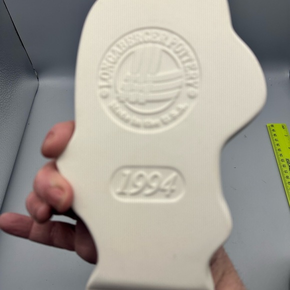 Longaberger Pottery 1994 Angel Series Cookie Mold - Picture 3 of 8